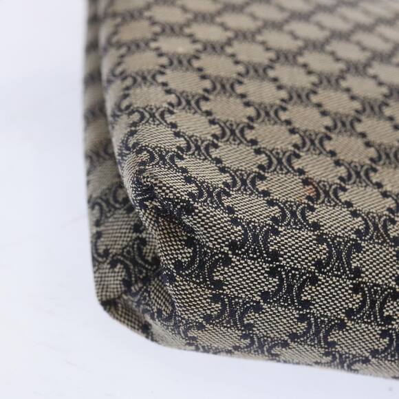 CELINE Macadam Canvas Clutch Bag Navy - Picture 10 of 16